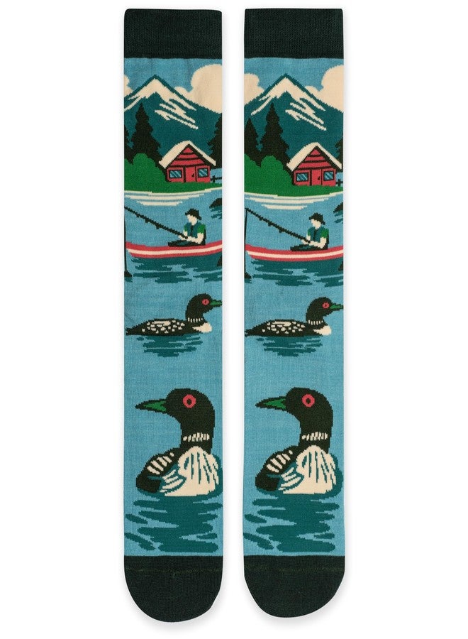 Lavley Life is Better at the Lake Socks - Fun Gift for Lake Lovers - for Housewarming, Souvenir, Christmas and More - Unisex One Size for Men and Women - Image 3